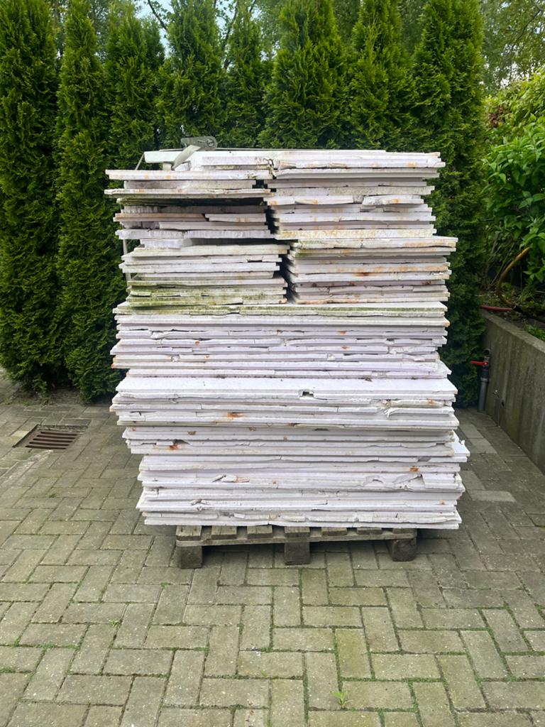 Gebruikte Roofmate isolatieplaten - 3 cm dik, 45 m2, Gebruikt, Hardschuim (Pir), 15 m² of meer, Vloerisolatie