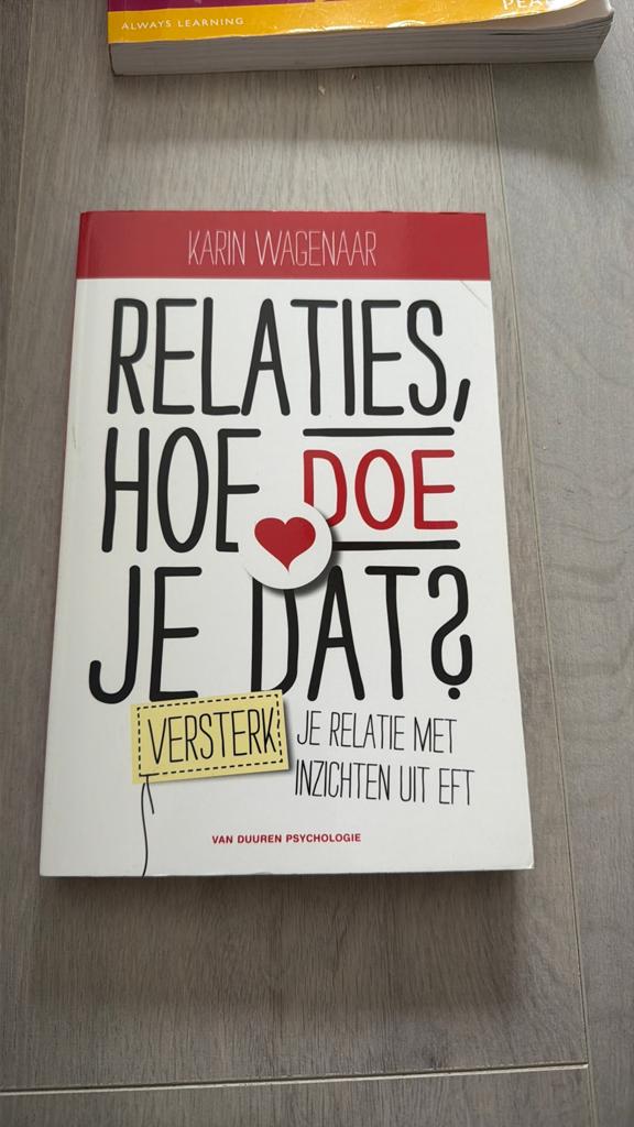 Karin Wagenaar - Relaties, hoe doe je dat?, Karin Wagenaar, Ophalen of Verzenden, Ontwikkelingspsychologie, Zo goed als nieuw