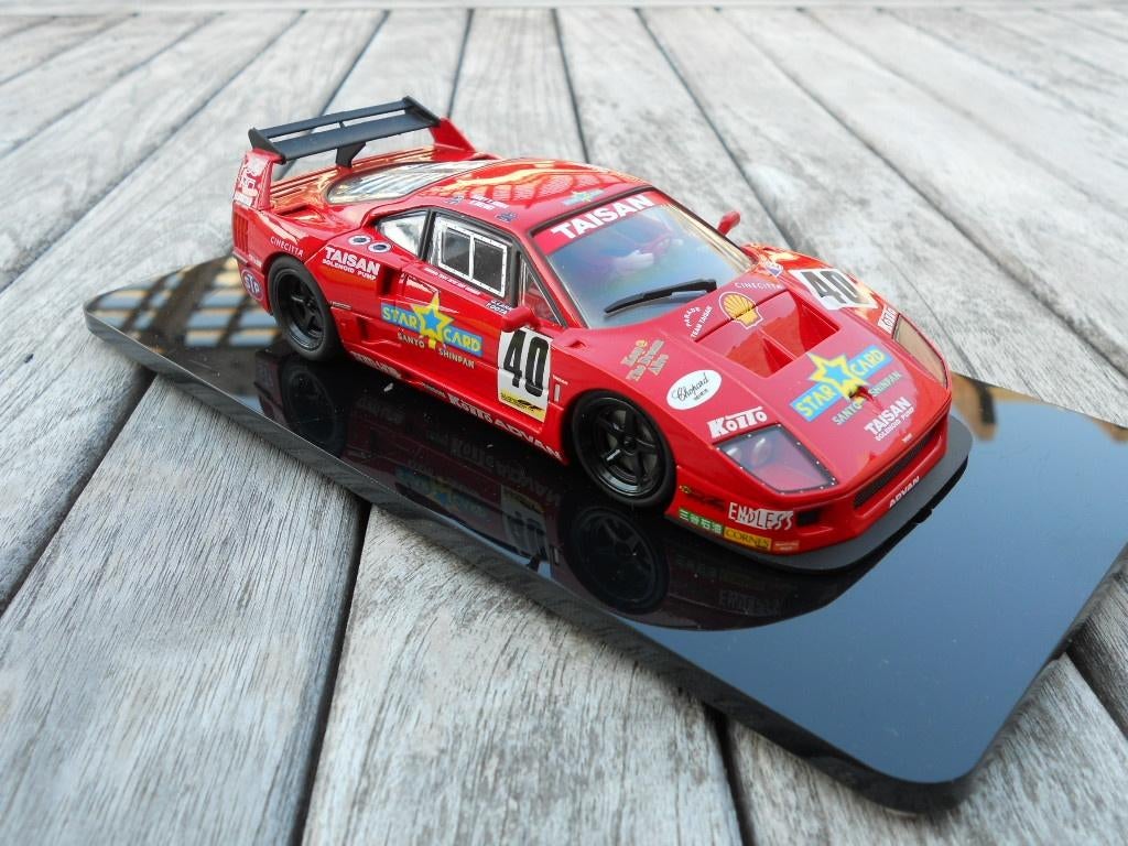 Revoslot Slotcar Ferrari F40 #40  Taisan, Racebaan, Carrera, Ophalen of Verzenden, Zo goed als nieuw