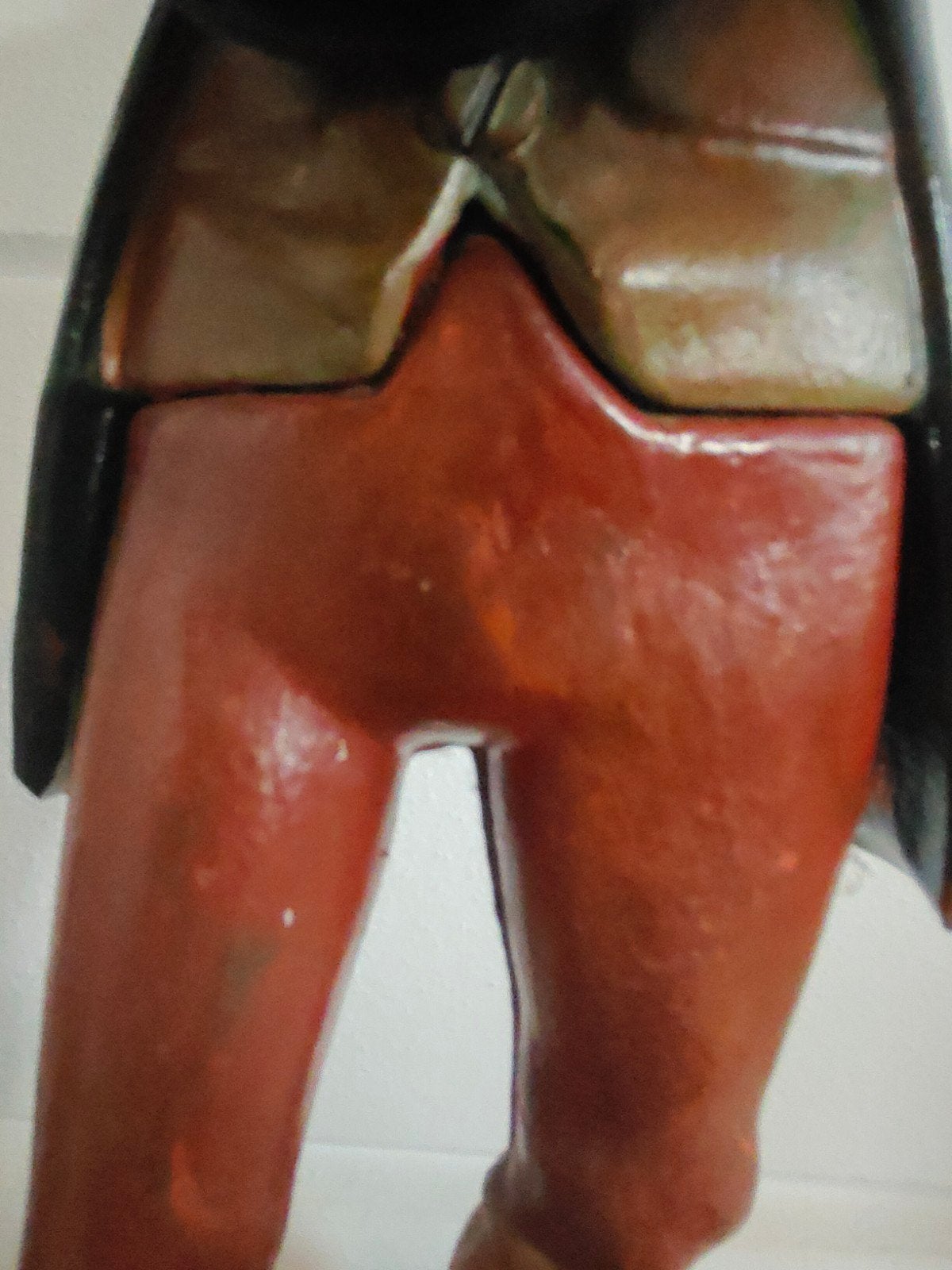Oud Gietijzeren Klokkenmannetje in werkende staat Opknapper!, Antiek en Kunst, Ophalen of Verzenden