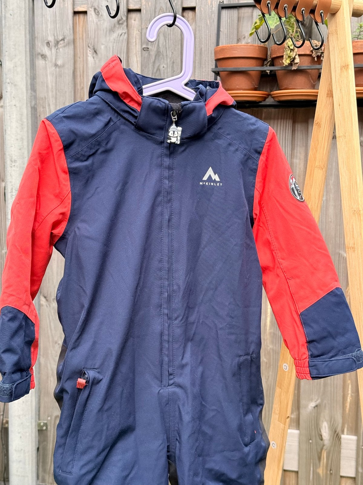 McKinley Skipak Maat 104, Kleding | Dames, Wintersportkleding, Ophalen of Verzenden, Zo goed als nieuw, Maat 34 (XS) of kleiner