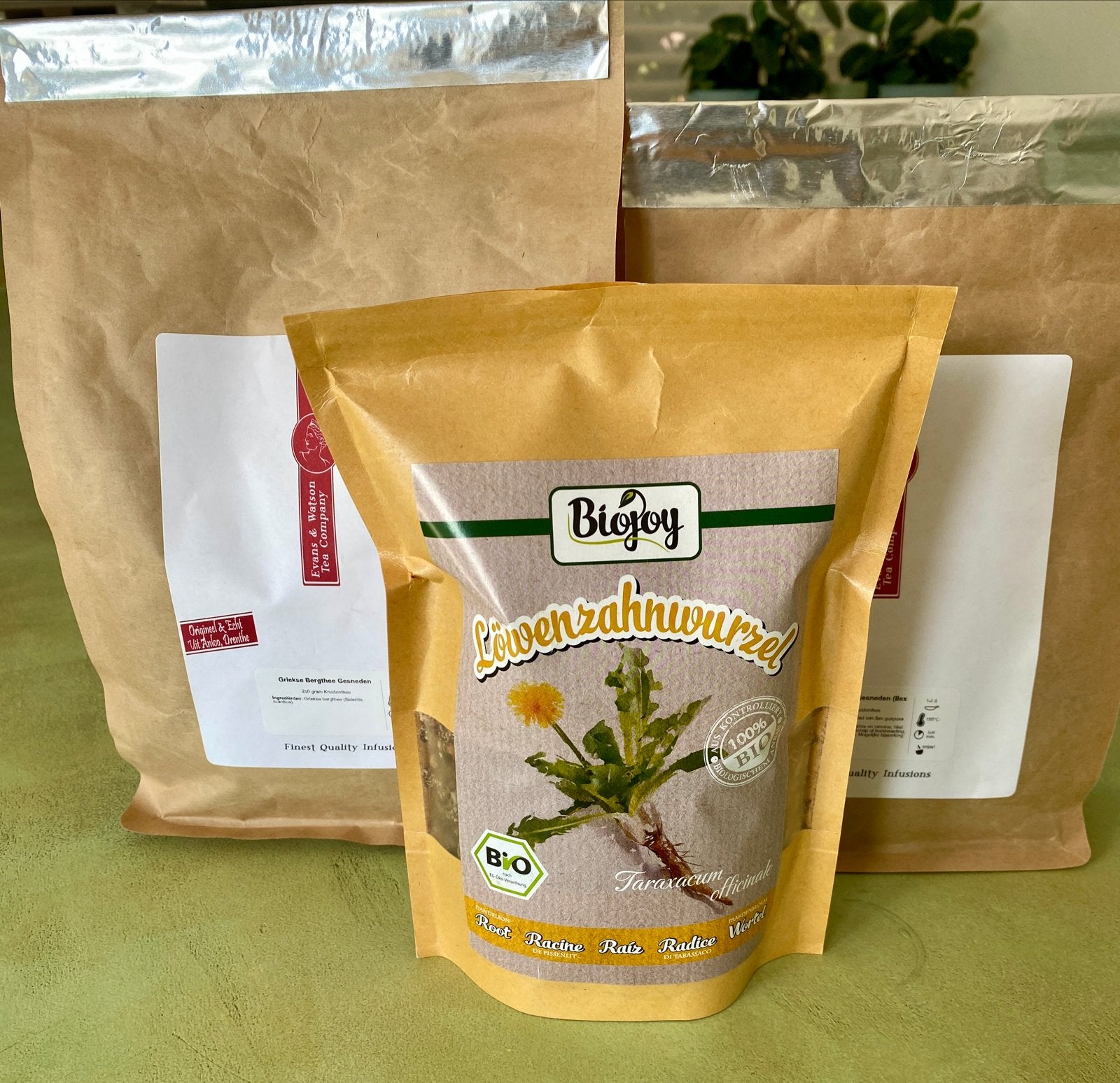 Griekse bergthee, Paardebloewortel en Guayusa thee pakket, Ophalen of Verzenden