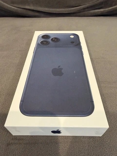 iPhone 17 Pro Max 2 TB, Ophalen, 100 %, Overige modellen, Blauw