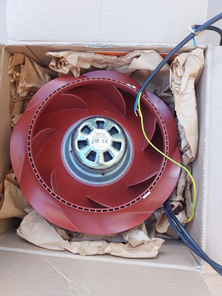 Zehnder WHR 930 ventilatormotor – gereviseerd door Jurrenco, Ophalen, Zo goed als nieuw, Ventilator