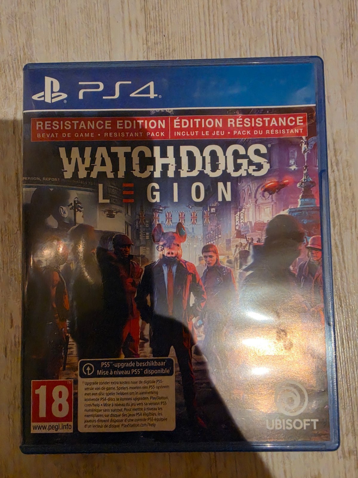 Watch Dogs Legion Playstation 4, Avontuur en Actie, Vanaf 18 jaar, 1 speler, Nieuw