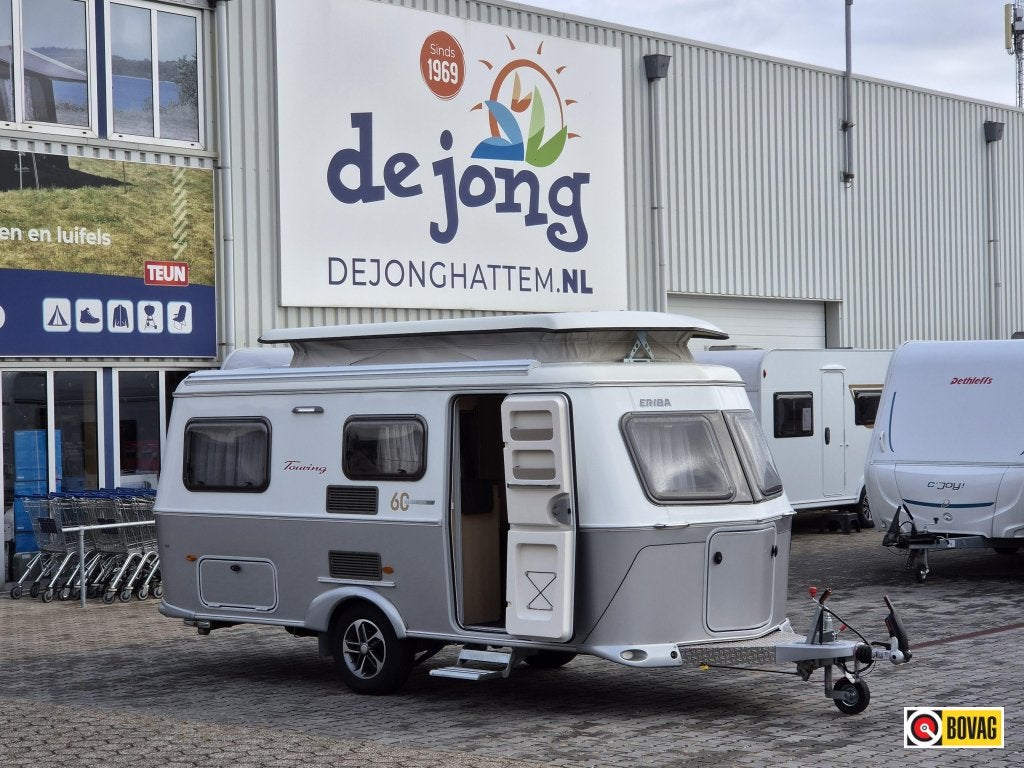 Eriba Touring Troll 542 60 Edition Enkele bedden, Caravans en Kamperen, Schokbreker, 4 tot 5 meter, Eriba, Overige typen