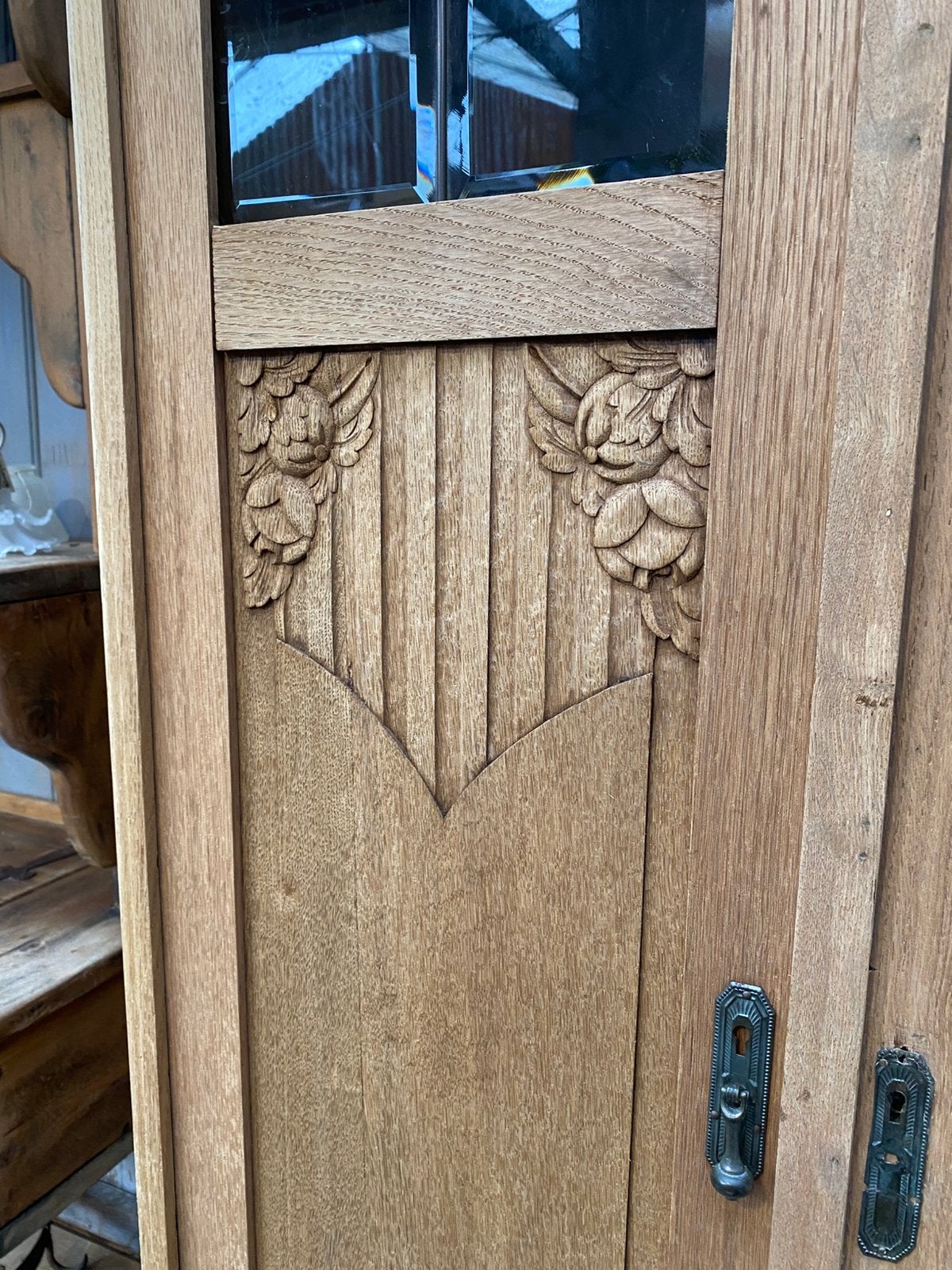 Franse Art Nouveau kast kledingkast demontabel, Ophalen