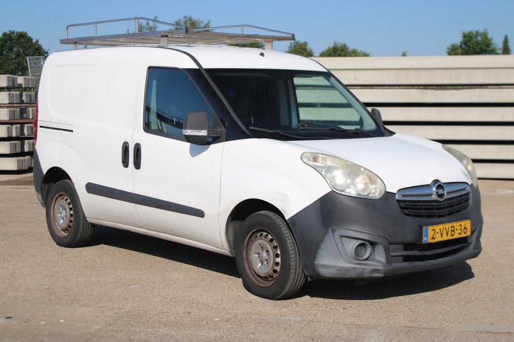 Opel Combo 1.3 CDTi L1H1 ecoFLEX (bj 2012), Auto's, Bestelauto's, Euro 5, Stof, Gebruikt, Zwart