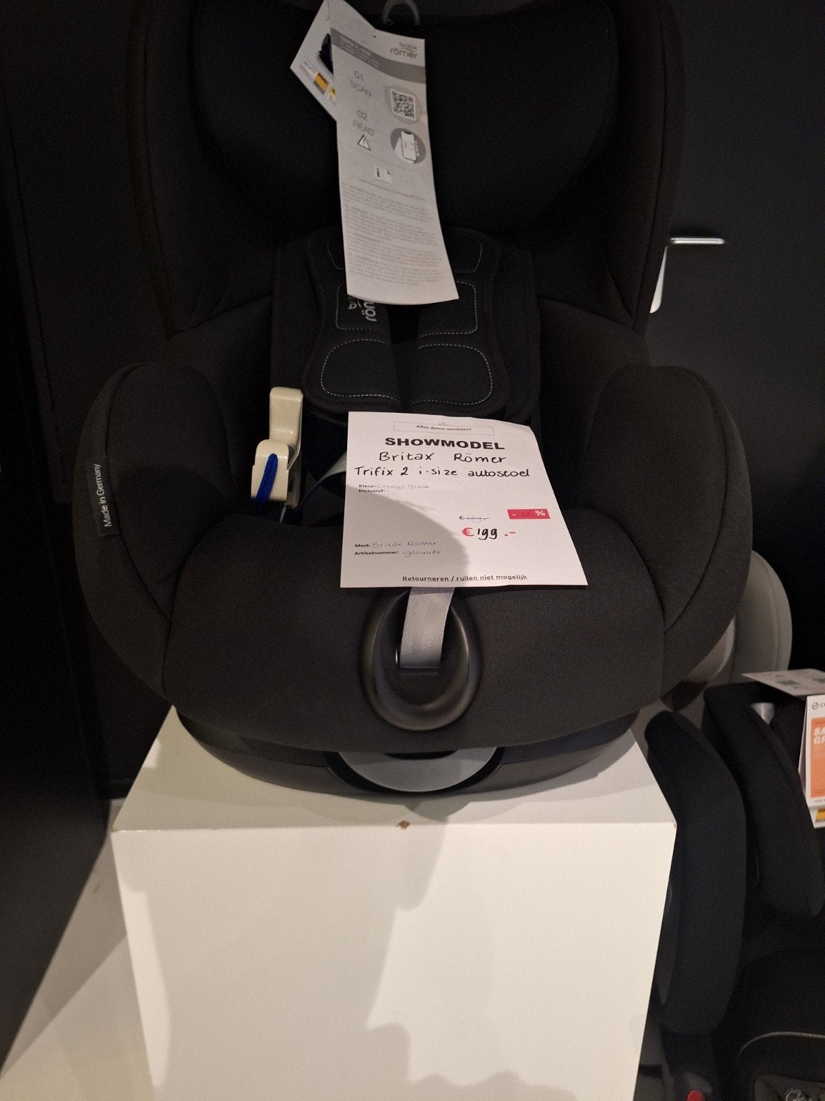 Britax römer Trifix 2 i-size Cosmos Black, Ophalen, Romer, 15 t/m 36 kg, Nieuw
