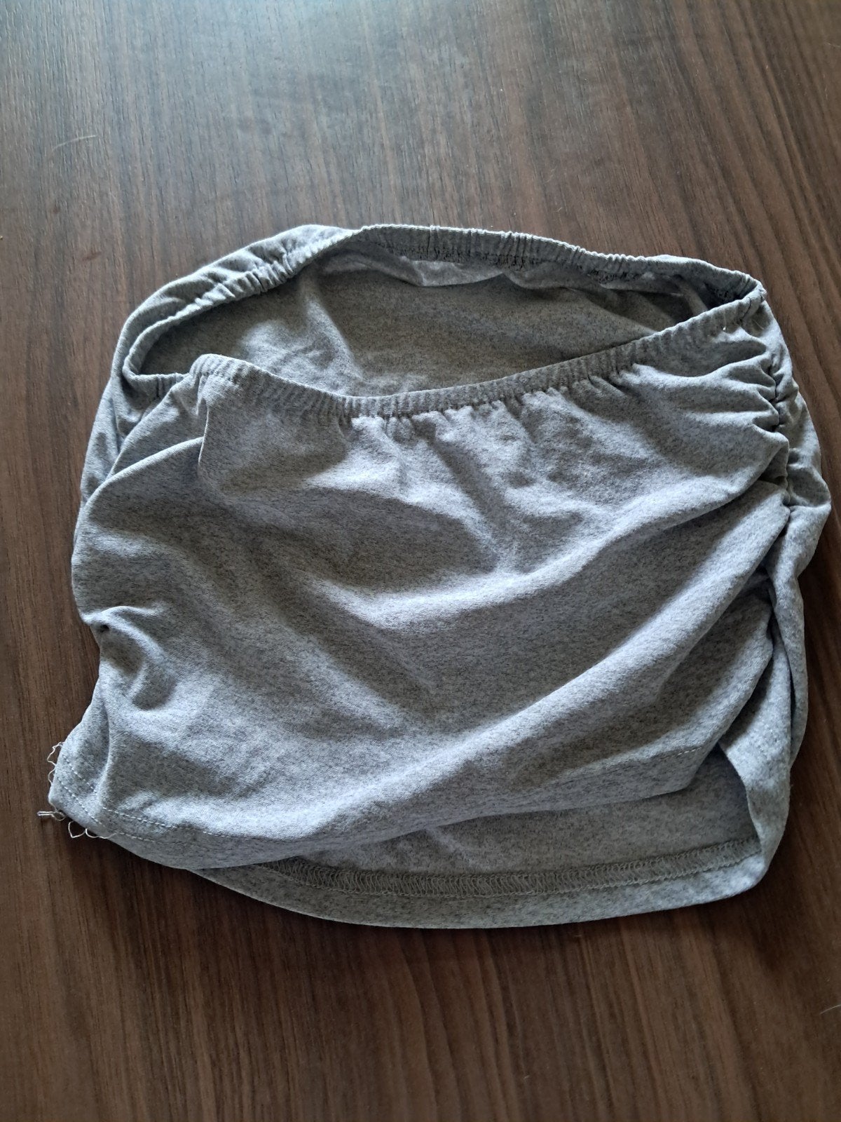 Shein grijze crop top maat XS, Ophalen of Verzenden, Zo goed als nieuw, Maat 34 (XS) of kleiner, Grijs