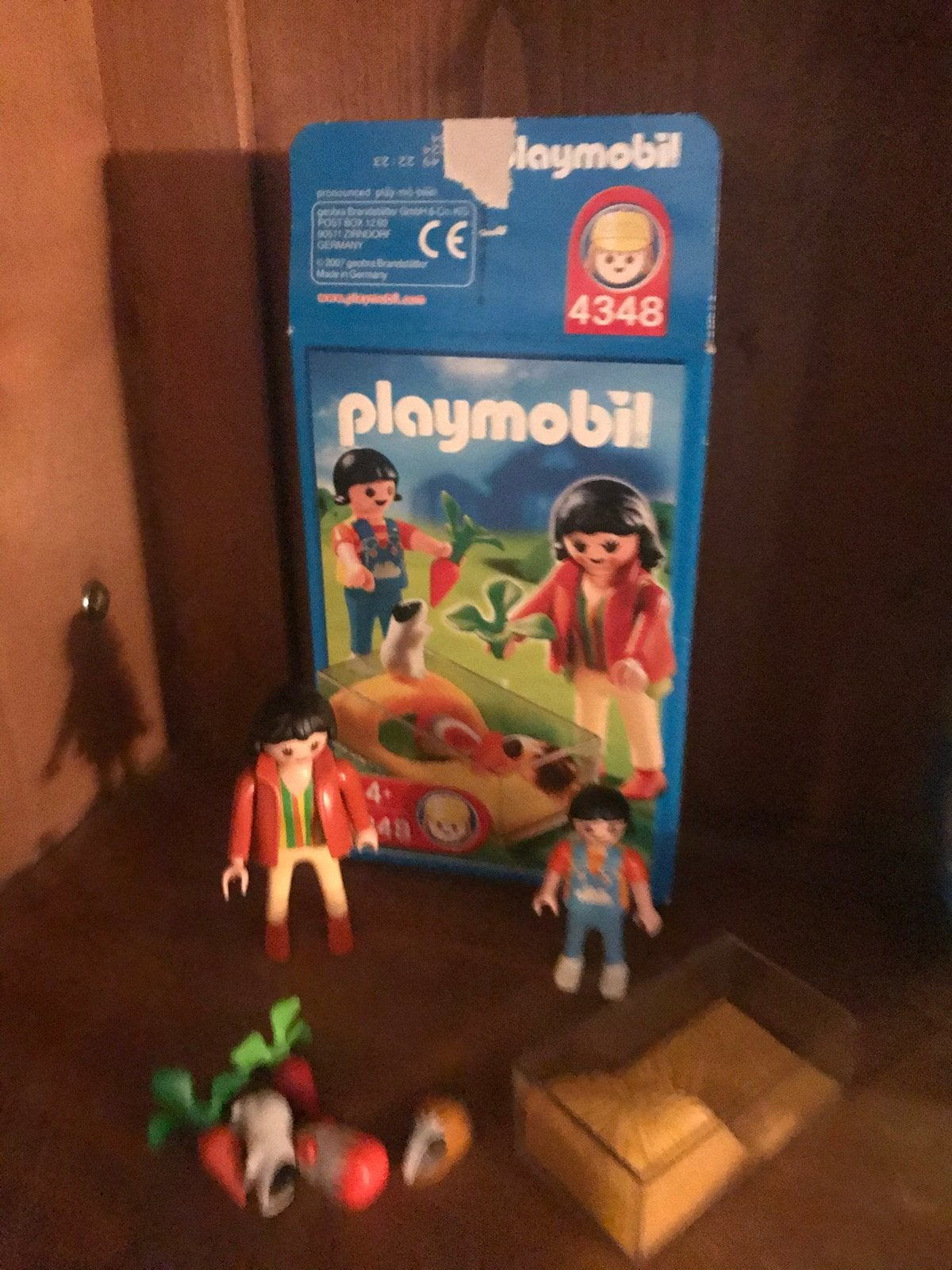 Playmobil 4348 Konijnenhok met Konijnen, Gebruikt, Complete set, Overige typen, Ophalen of Verzenden