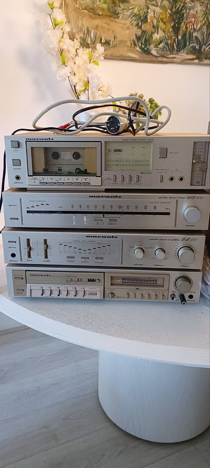 Vintage Marantz Stereo Set -, Tuner of Radio, Gebruikt, Losse componenten, Ophalen