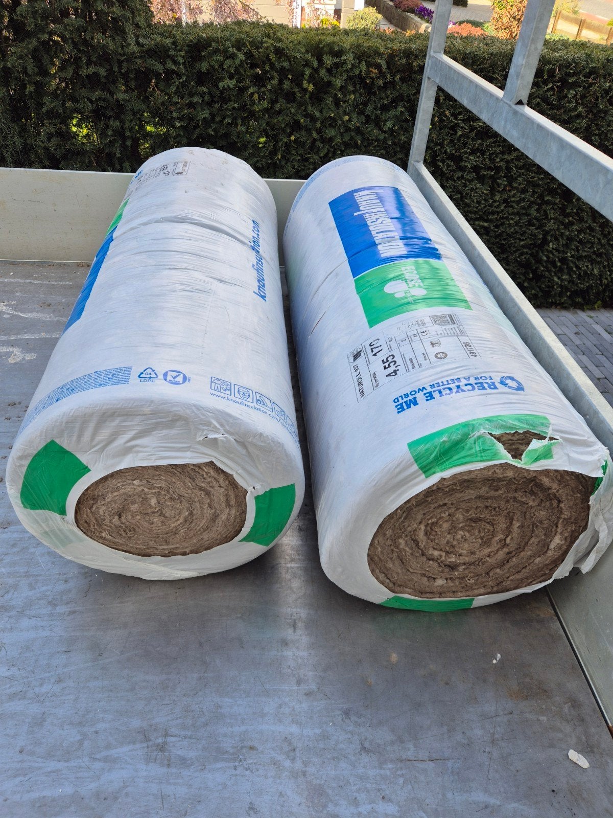 Knauf Naturoll 035 (Rd 4,85), Ophalen, Nieuw, Glaswol, 12 cm of meer