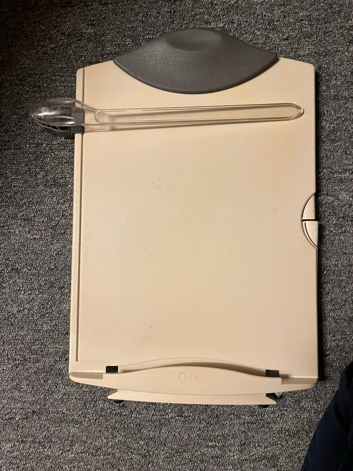 Vintage documenten houder /a4 standaard, Ophalen of Verzenden, Gebruikt