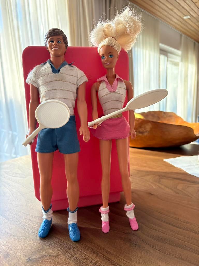 Mattel Barbie en Ken Tennis Stars 1988, Ophalen, Gebruikt, Barbie