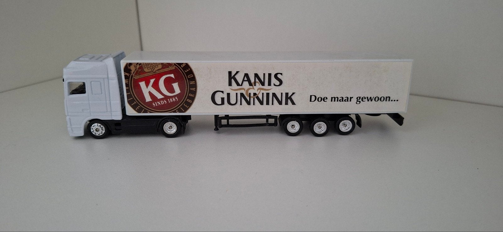 Modelvrachtwagen Kanis Gunnink - DAF, Overige merken, 1:32 tot 1:50, Ophalen of Verzenden, Zo goed als nieuw