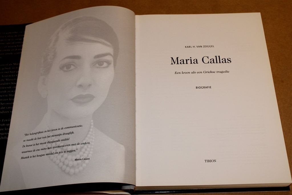 Maria Callas — Leven als Griekse Tragedie — Incl. Audio-CD, Ophalen of Verzenden, Zo goed als nieuw, Artiest