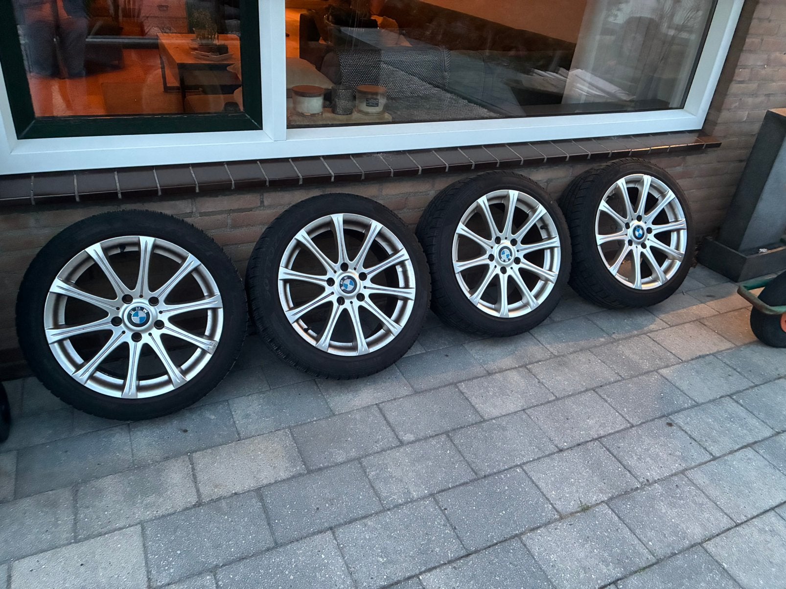 BMW Style 166 velgen 17”, Ophalen, Gebruikt, Velg(en), 17 inch