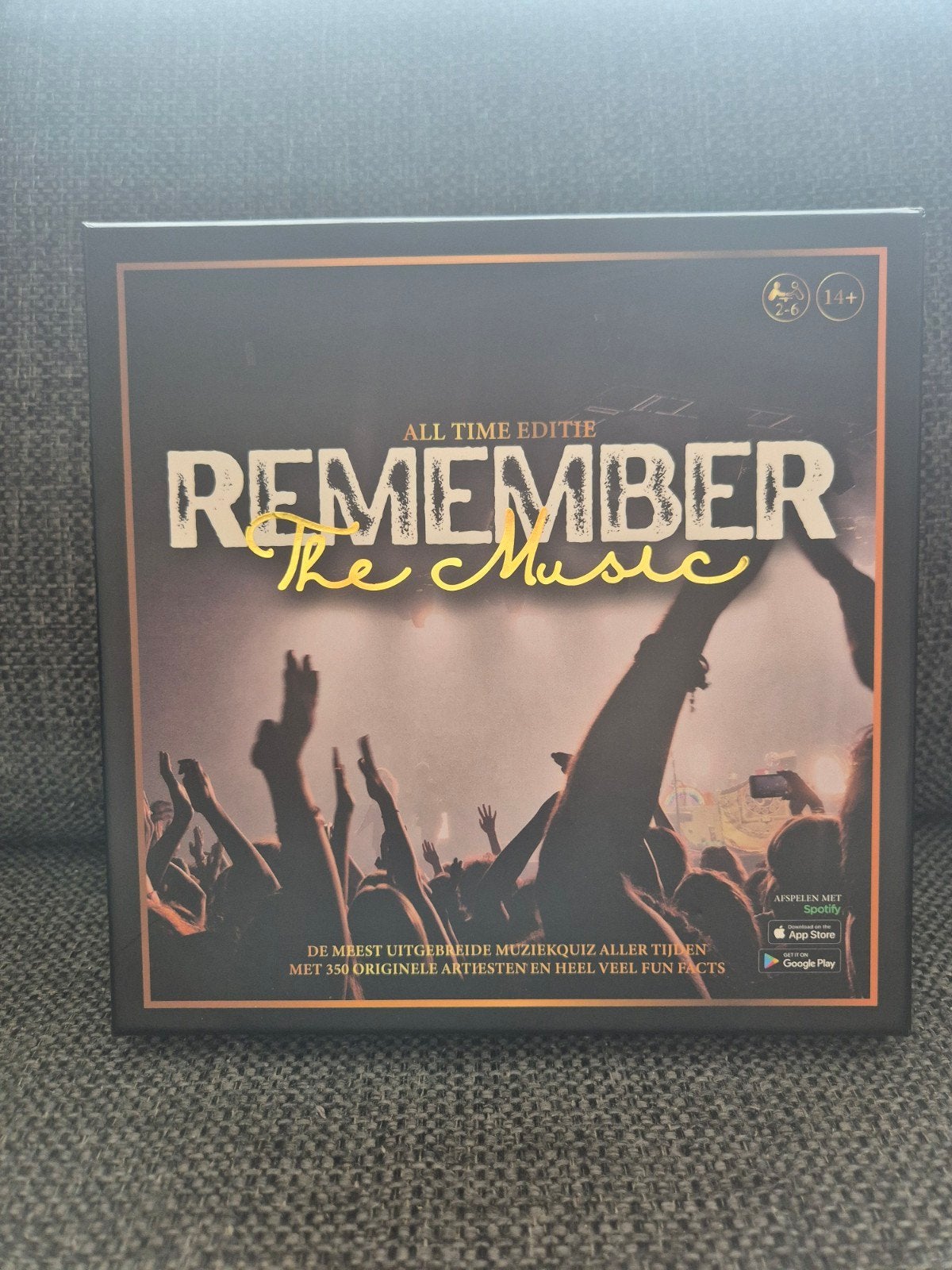 Remember The Music - All Time Editie Muziekquiz Bordspel, Drie of vier spelers, Ophalen of Verzenden, Zo goed als nieuw, Identity Games