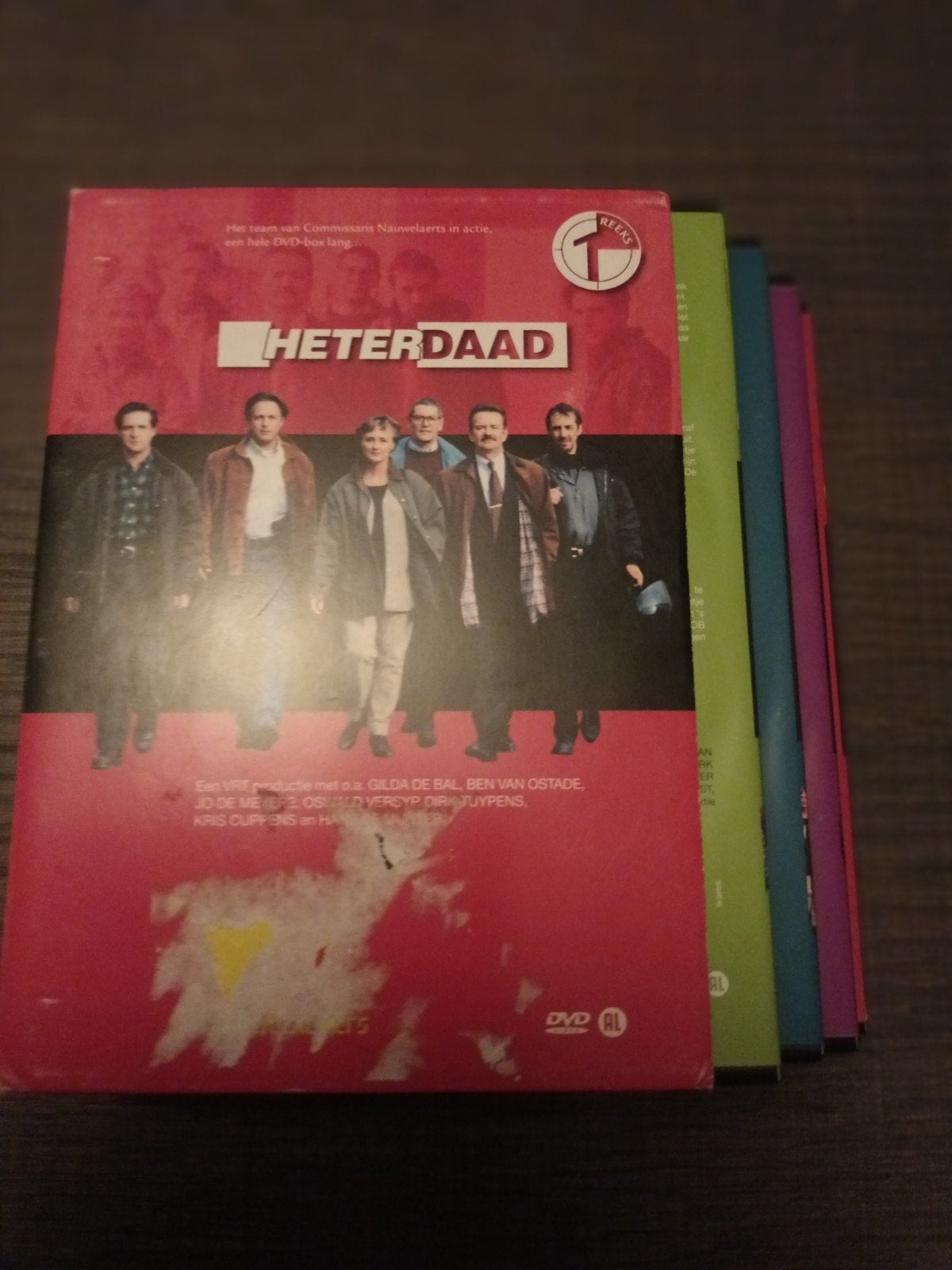 4-dvd box Heterdaad seizoen 1, Vanaf 12 jaar, Ophalen of Verzenden, Zo goed als nieuw
