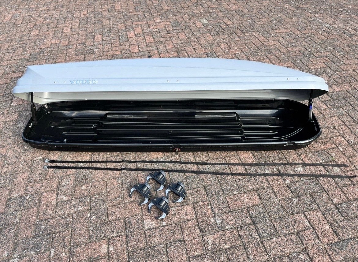 Volvo Sport Time 500 dakkoffer (Thule bagagebox), Ophalen, Gebruikt
