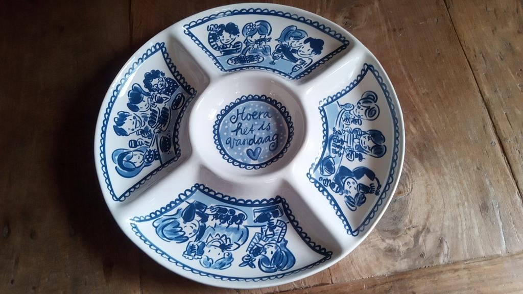 Blond Amsterdam Delfts Blond snackschaal, Huis en Inrichting, Blond Amsterdam, Overige typen, Ophalen of Verzenden, Zo goed als nieuw