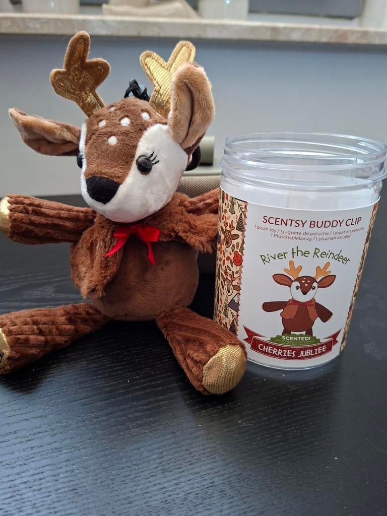 Scentsy knuffeltjes rendier en flamingo, Ophalen of Verzenden, Nieuw, Overige typen