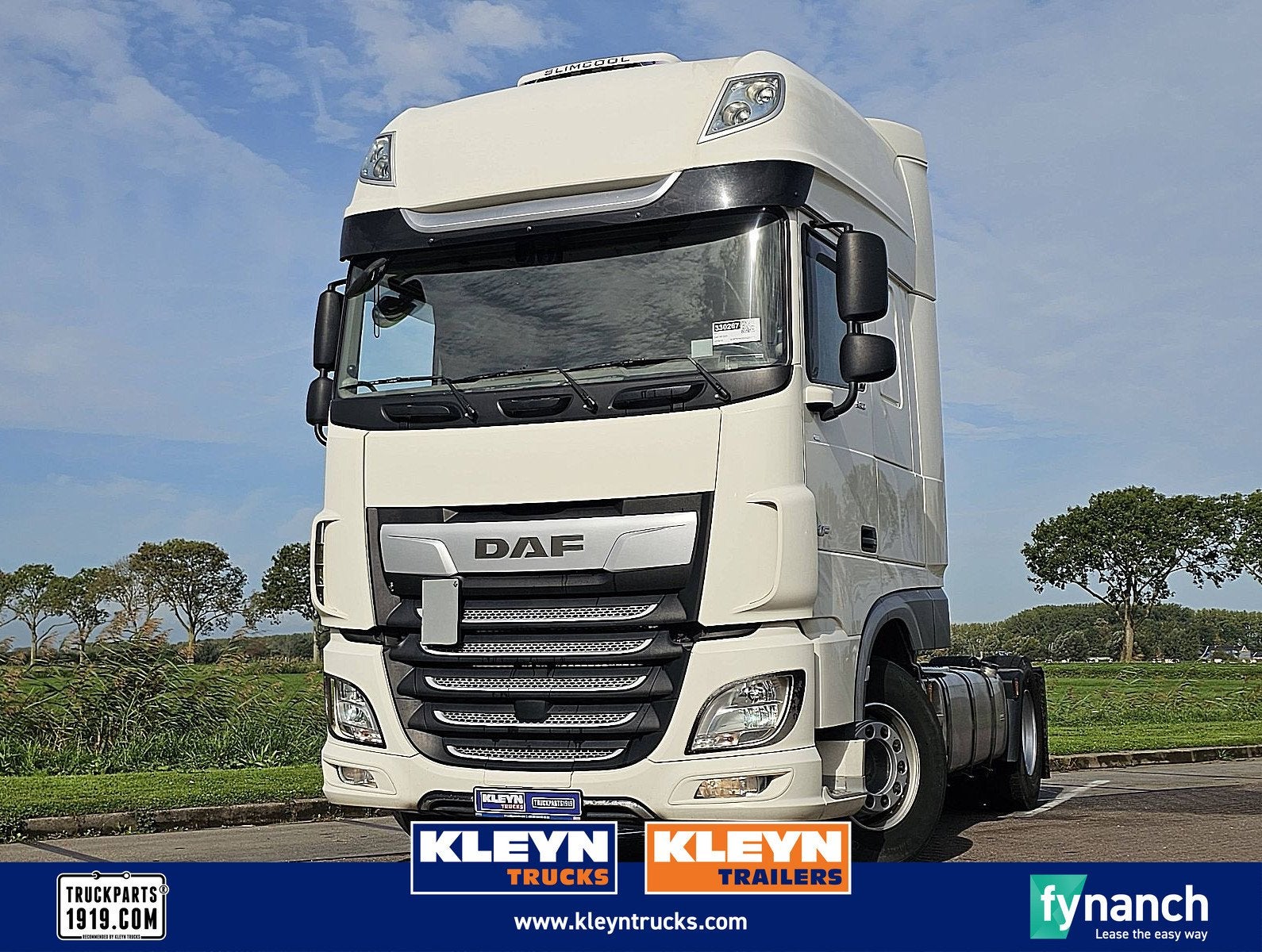 DAF XF 530, Automaat, Euro 6, Wit, Bedrijf