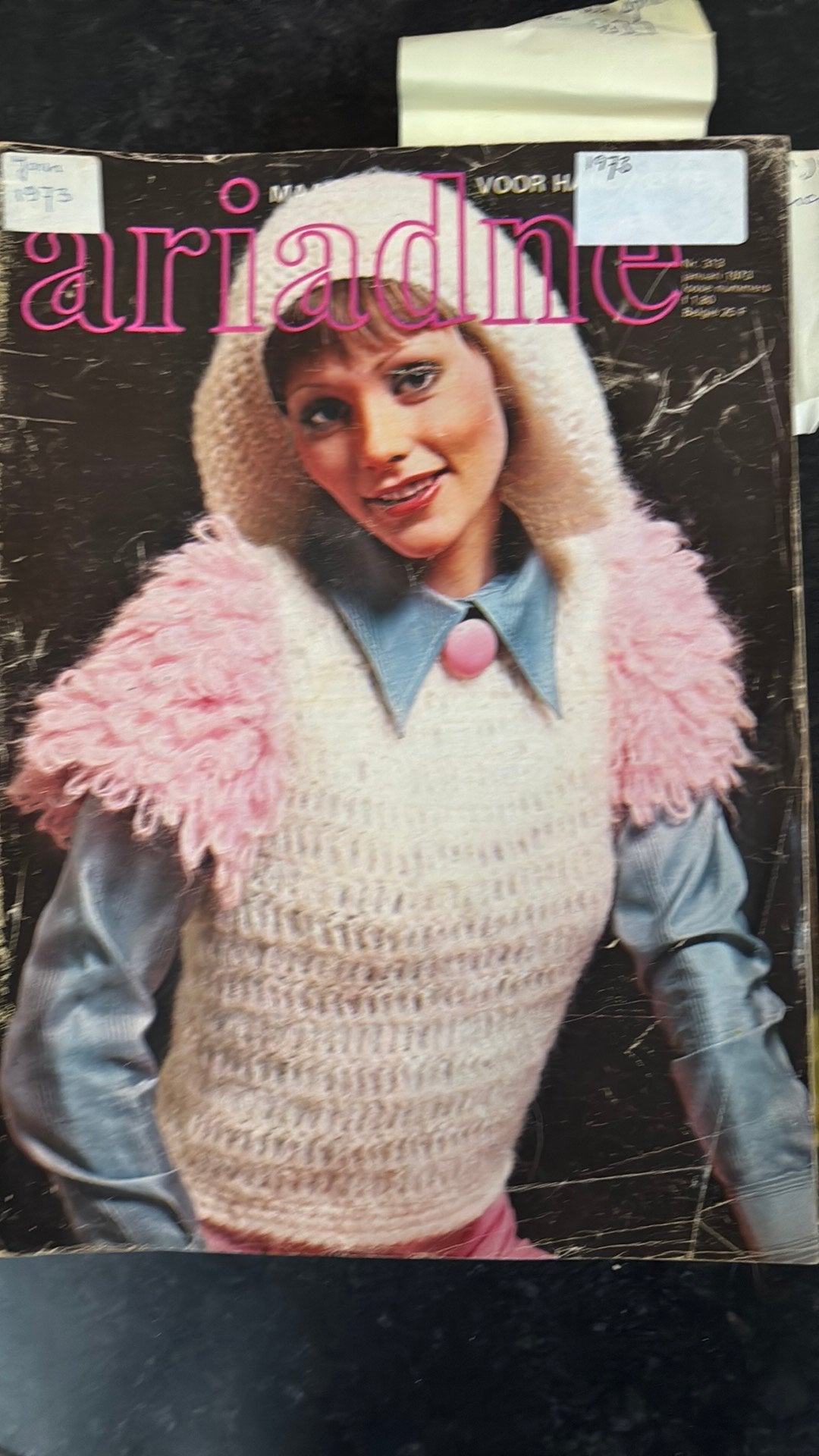 Ariadne handwerken 1973 complete jaargang, Ophalen of Verzenden, Gebruikt, Breien of Haken, Patroon of Boek