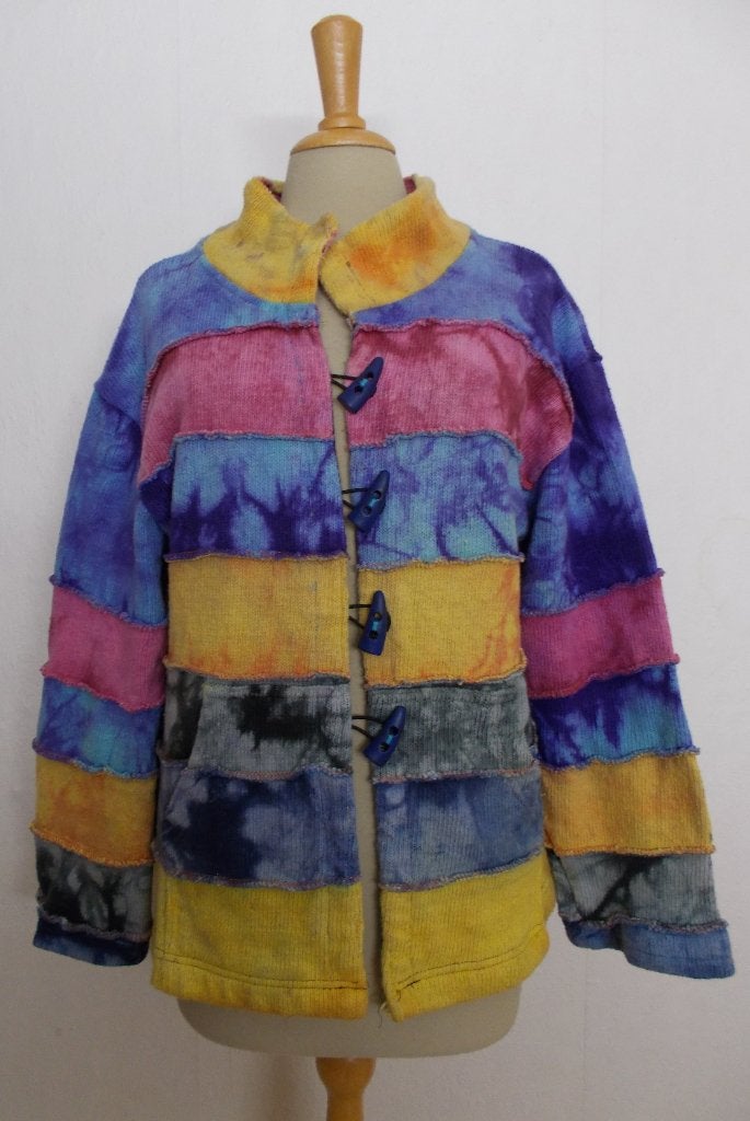 Fleurig Ibiza/hippie 100% katoen vest/top! L, Verzenden, Zo goed als nieuw, Maat 42/44 (L), Overige kleuren