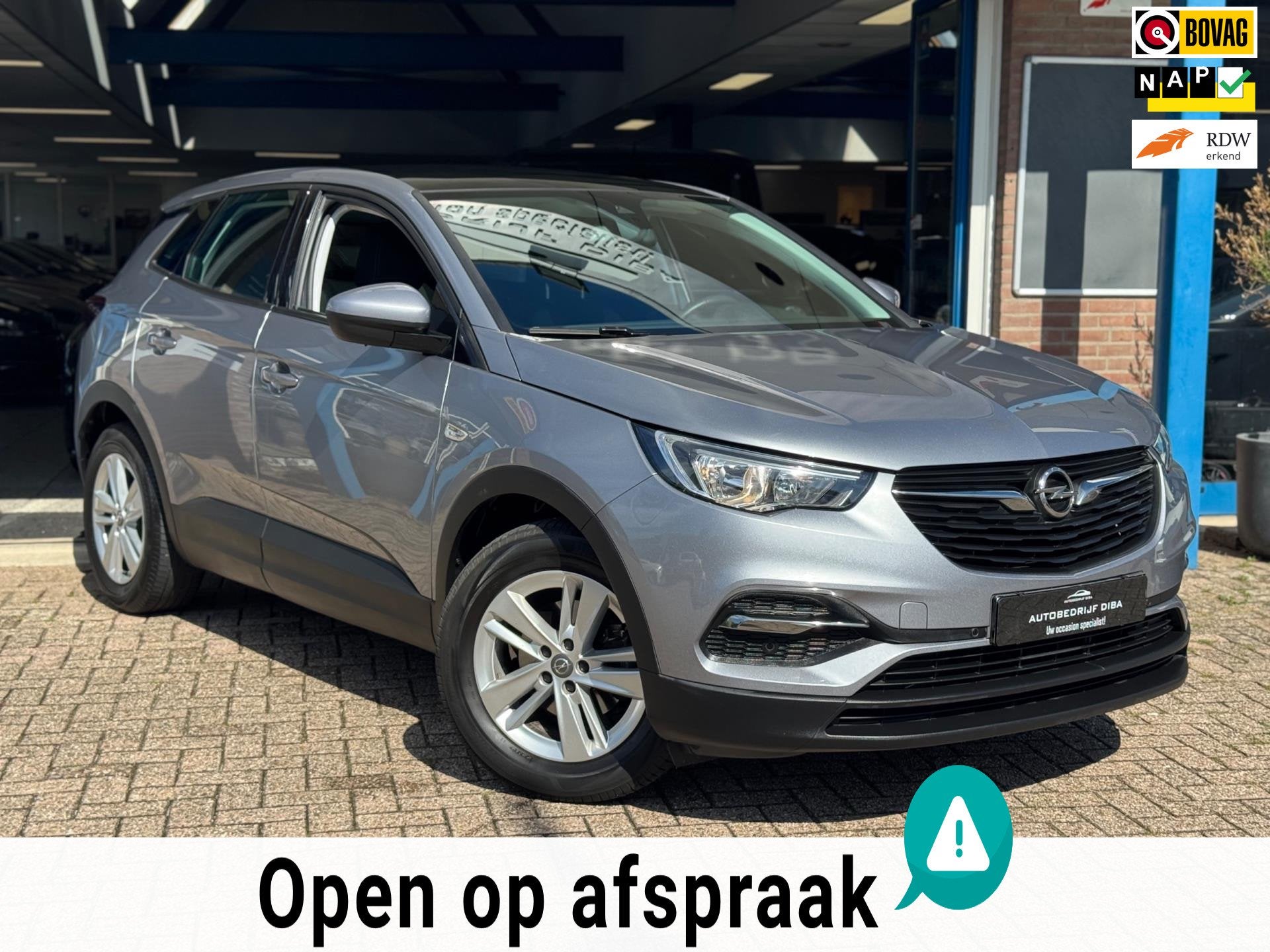 Opel Grandland X 1.2 Turbo Edition 2019 NAVI CAMREA LM NAP!, Auto's, Opel, Voorwielaandrijving, Stof, Gebruikt, 1199 cc