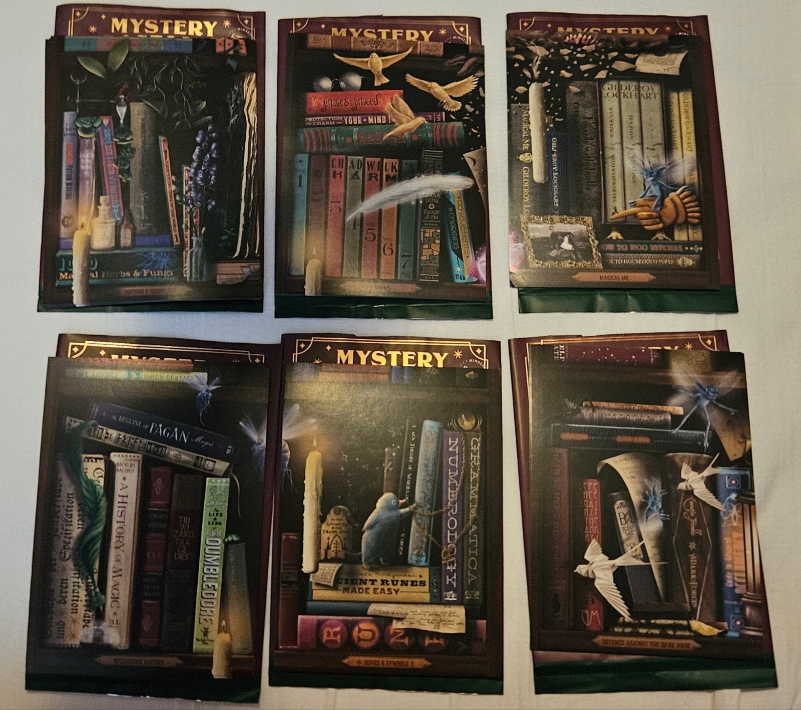 Minalima mystery postcards serie 3, Ophalen of Verzenden, Zo goed als nieuw