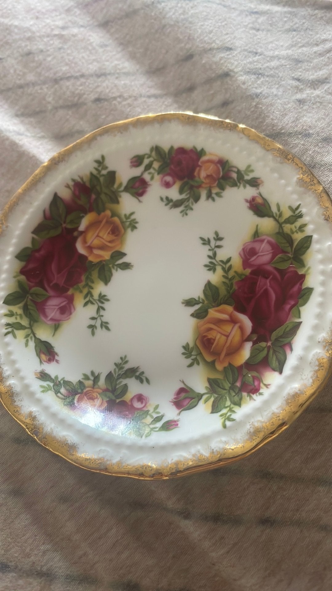Royal Albert old Country roses bonbon schaaltje, Ophalen of Verzenden