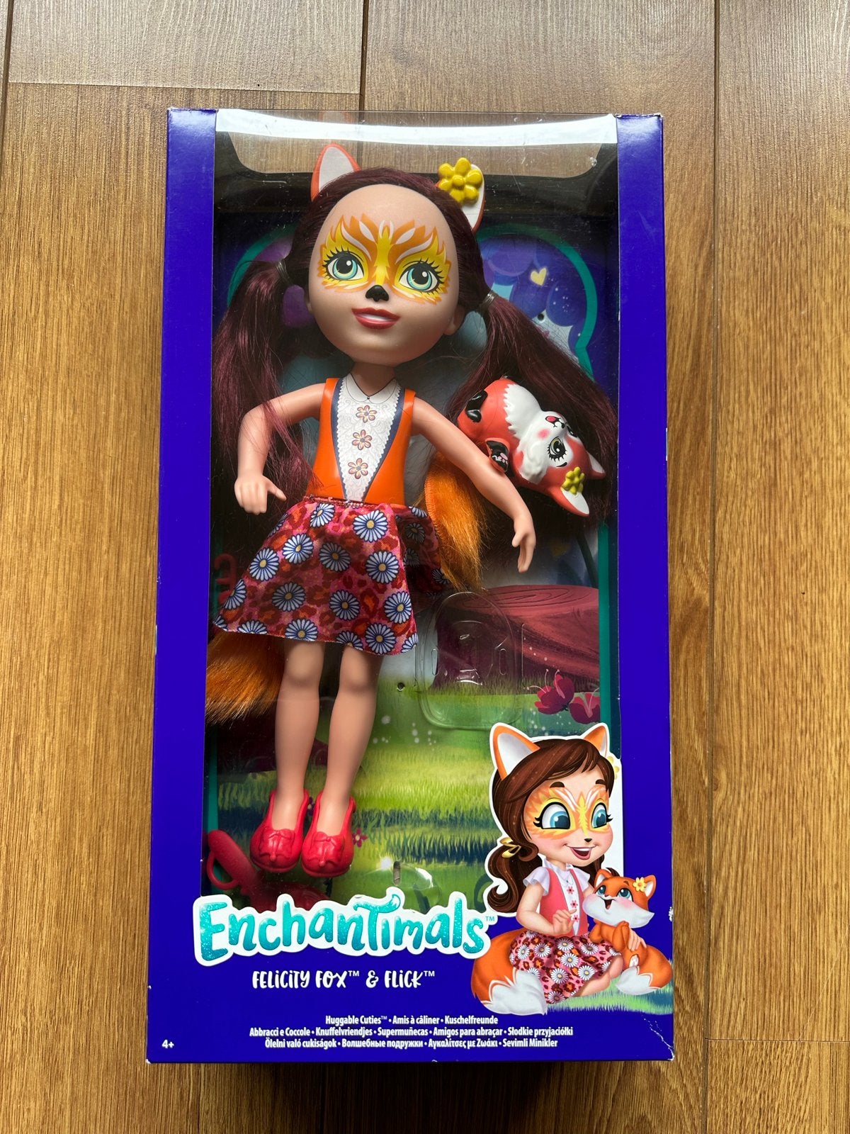 Enchantimals Felicity Fox & Flick pop, Ophalen of Verzenden, Zo goed als nieuw, Overige typen