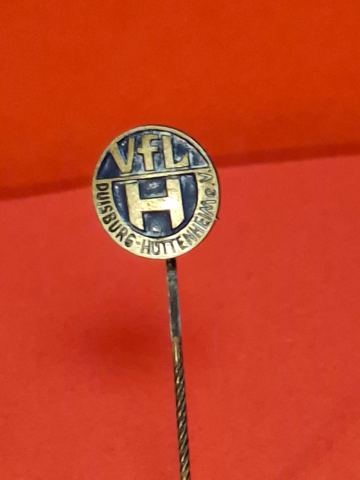 VFL DUISBURG HUTTENHEIM(DL) voetbal, Ophalen of Verzenden, Gebruikt, Sport