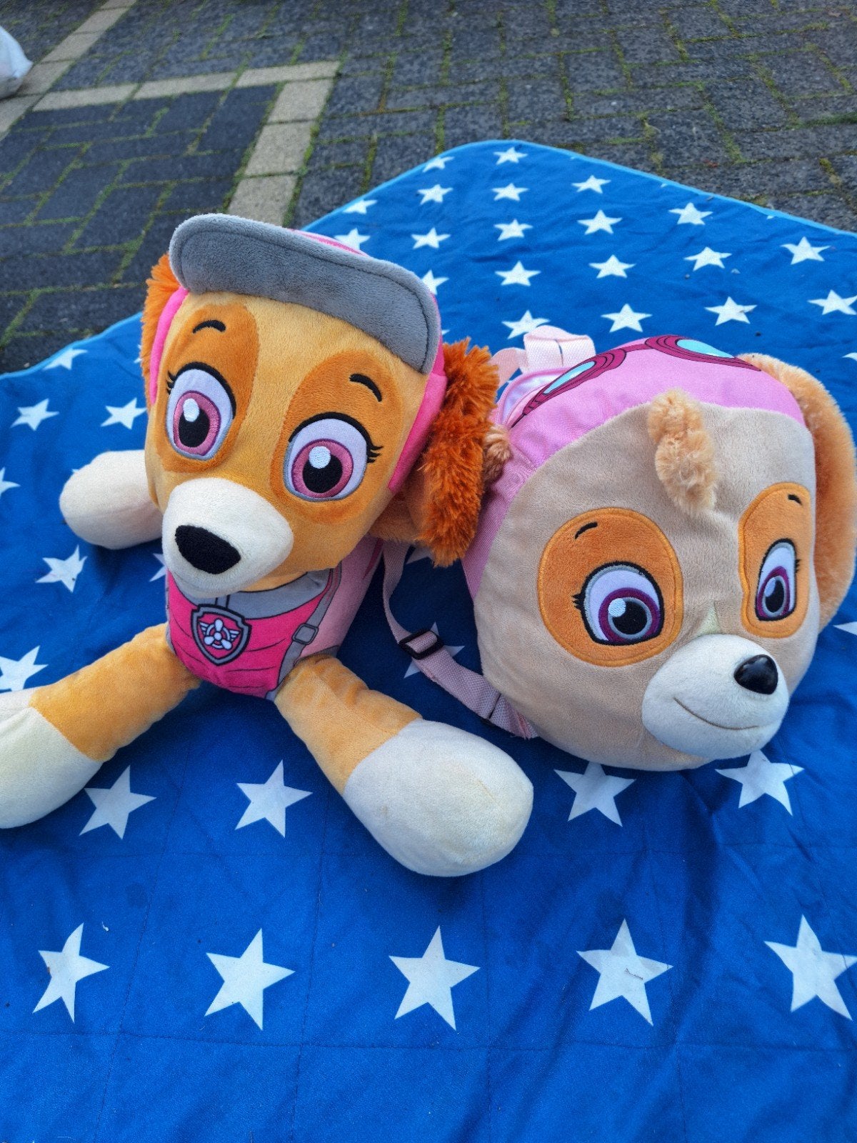 paw patrol skye knuffel en skye tas, Ophalen of Verzenden, Overige typen