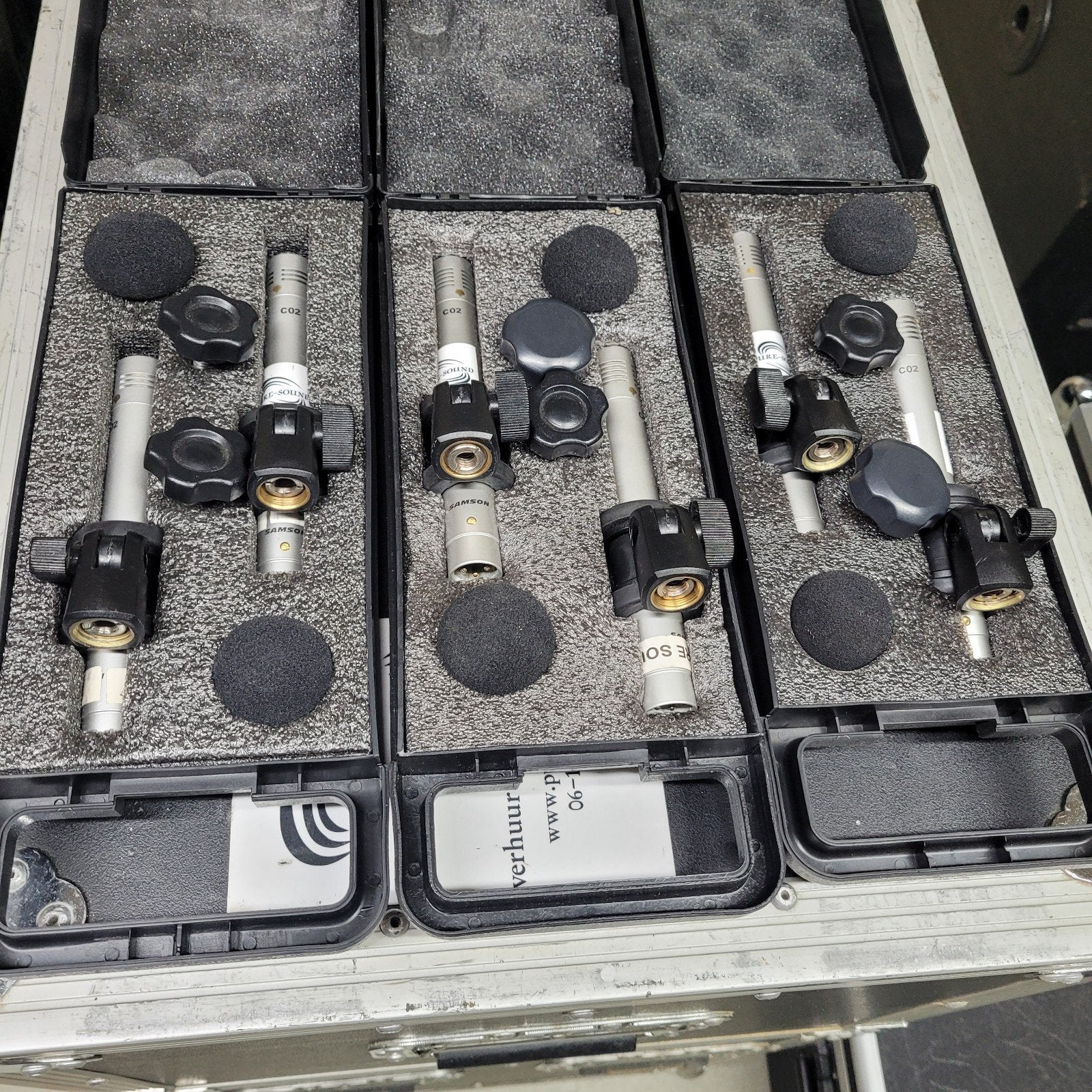 Samson C02 Instrument/Toneel Microfoons (2 stuks), Ophalen of Verzenden