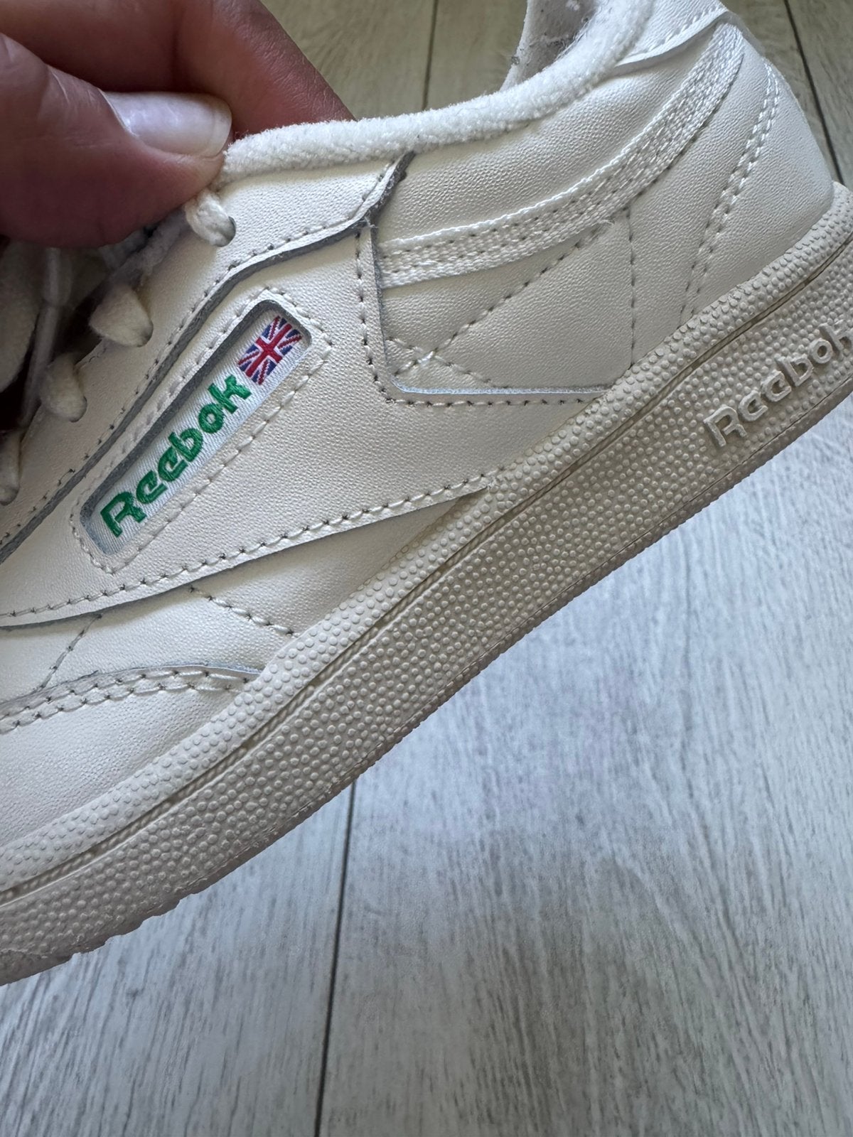 Reebok Classic witte sneakers maat 30, Ophalen of Verzenden, Zo goed als nieuw, Jongen of Meisje, Schoenen