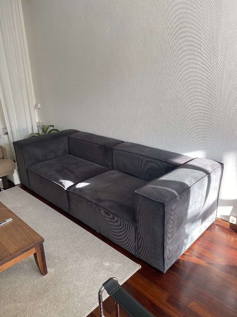 MOET WEG | NOUS Living Igor Bank | Modulair 3 zitter, Ophalen, 250 tot 300 cm, Gebruikt, Driepersoons