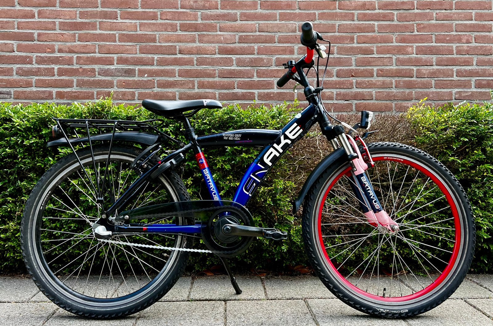 Nette Batavus Snake / 3 ver / 24 inch / Incl Onderhoudsbeurt, Fietsen en Brommers, Fietsen | Jongens, Ophalen, 24 inch, Velgrem
