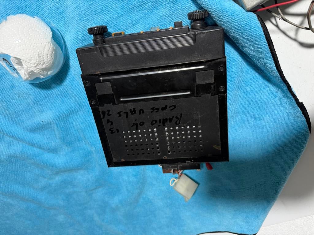 Philips 682 Autoradio Cassette Speler Vintage, Auto diversen, Ophalen, Gebruikt