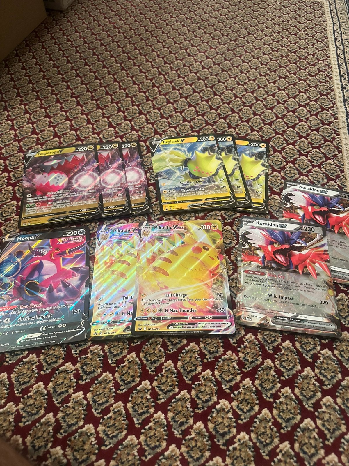 11 pokemon jumbo kaarten nieuw, Ophalen of Verzenden, Zo goed als nieuw, Meerdere kaarten, Foil