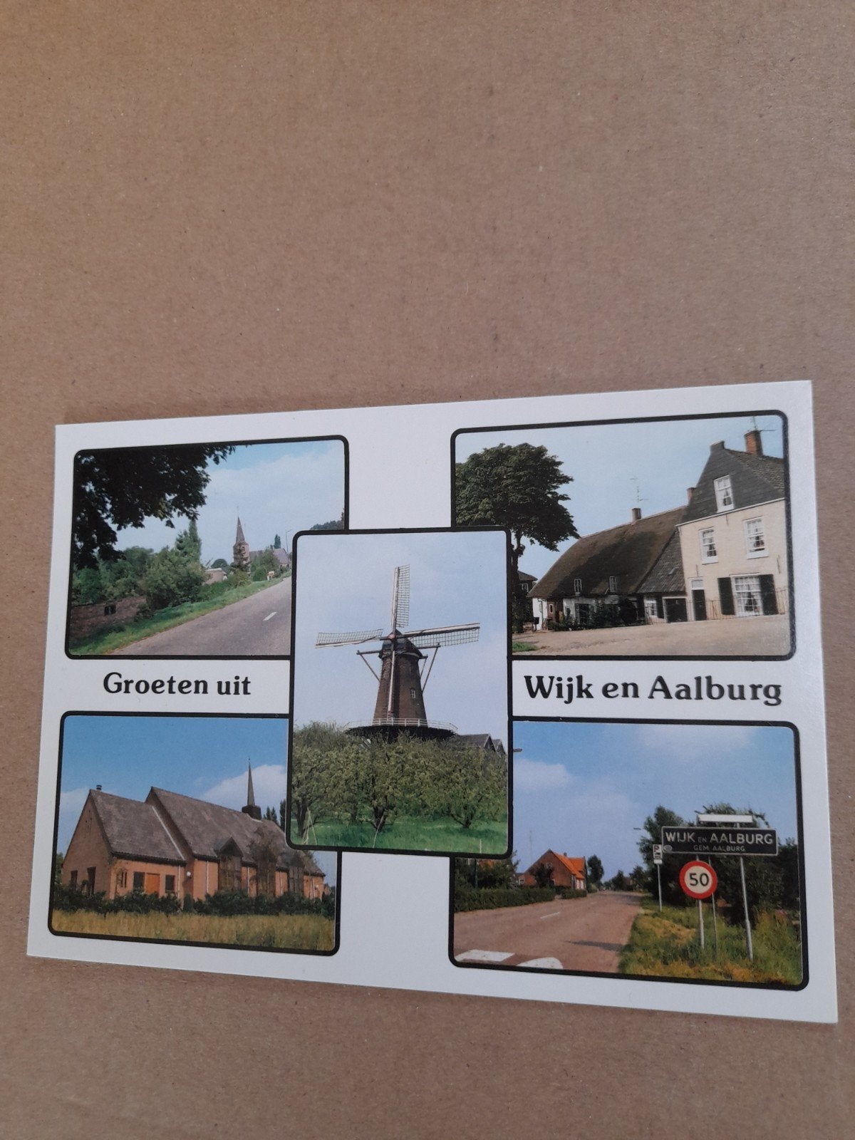 Groeten uit Wijk en Aalburg, Ophalen of Verzenden, 1980 tot heden, Ongelopen, Noord-Brabant