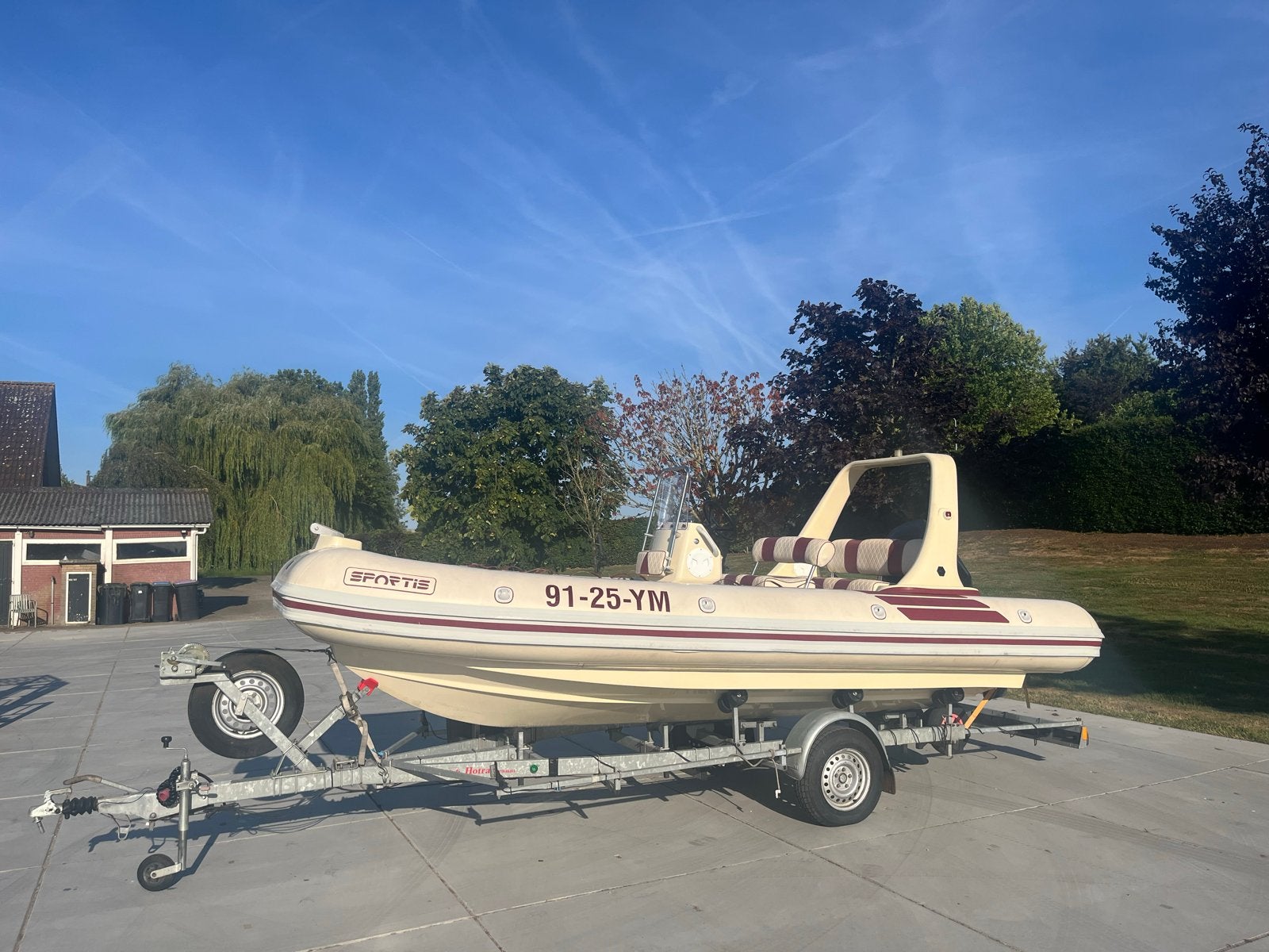 Sports Rib MC5600 met Mercury Verado 135 pk en trailer, Watersport en Boten, Gebruikt, 1 pk, Ophalen of Verzenden, Polyester/glasvezel
