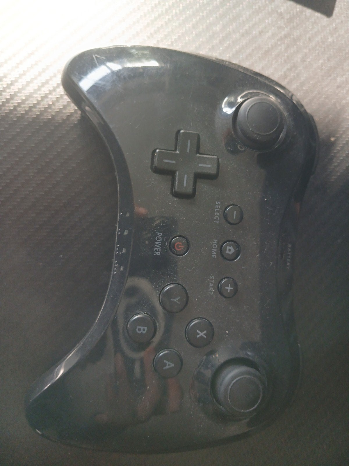 Wii U Pro Controller Zwart - Gebruikt, Spelcomputers en Games, Ophalen of Verzenden, Gebruikt, Met 1 controller