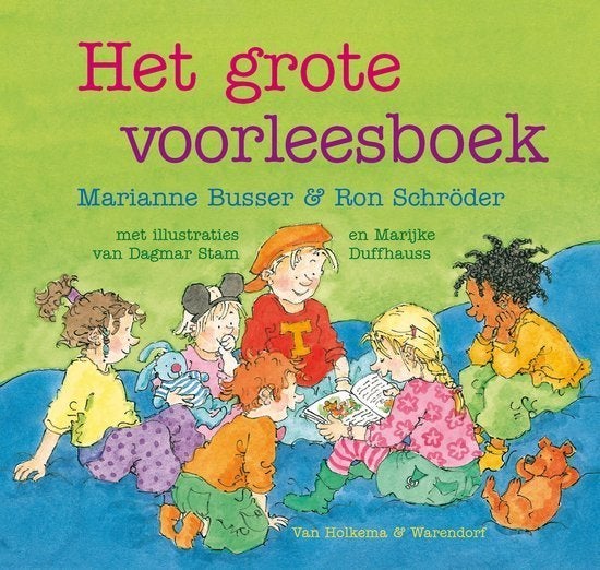Marianne Busser  -  Het Grote Voorleesboek  (Hardcover/Gebon, Boeken, Kinderboeken | Kleuters, Zo goed als nieuw, Fictie algemeen