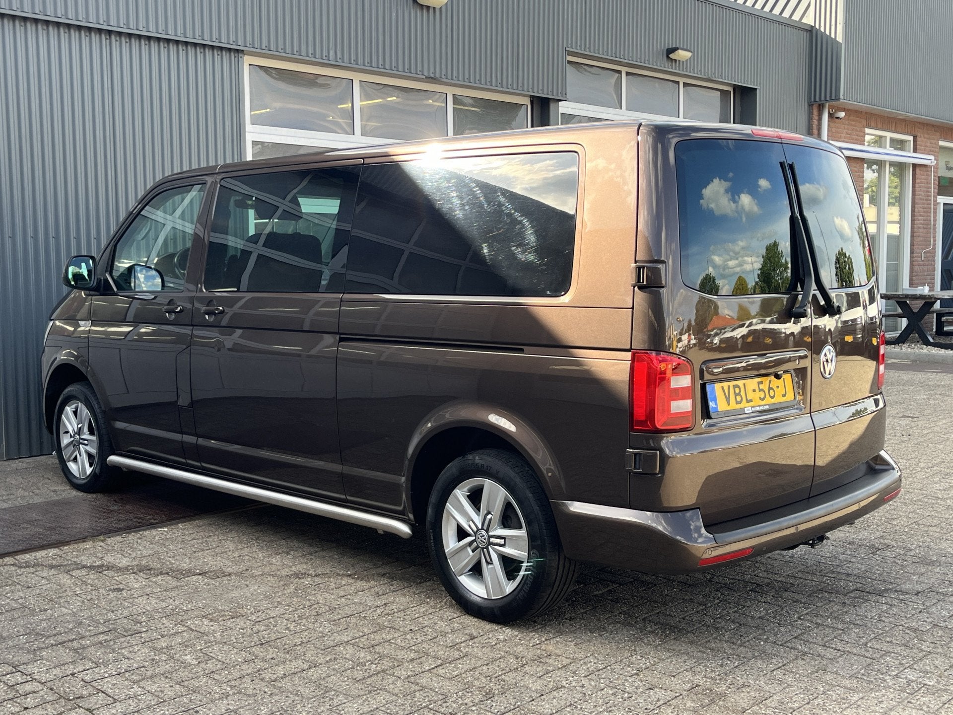 Volkswagen Transporter 2.0 TDI L2H1 DC Highline Dubbele schu, Stof, Gebruikt, 4 cilinders, Origineel Nederlands