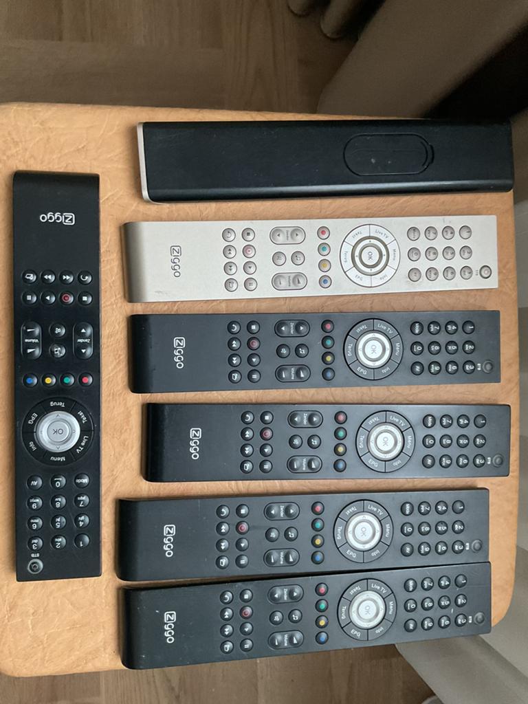 🔥 Ziggo Cisco televisie afstandsbediening 🔥, Ophalen of Verzenden, Zo goed als nieuw