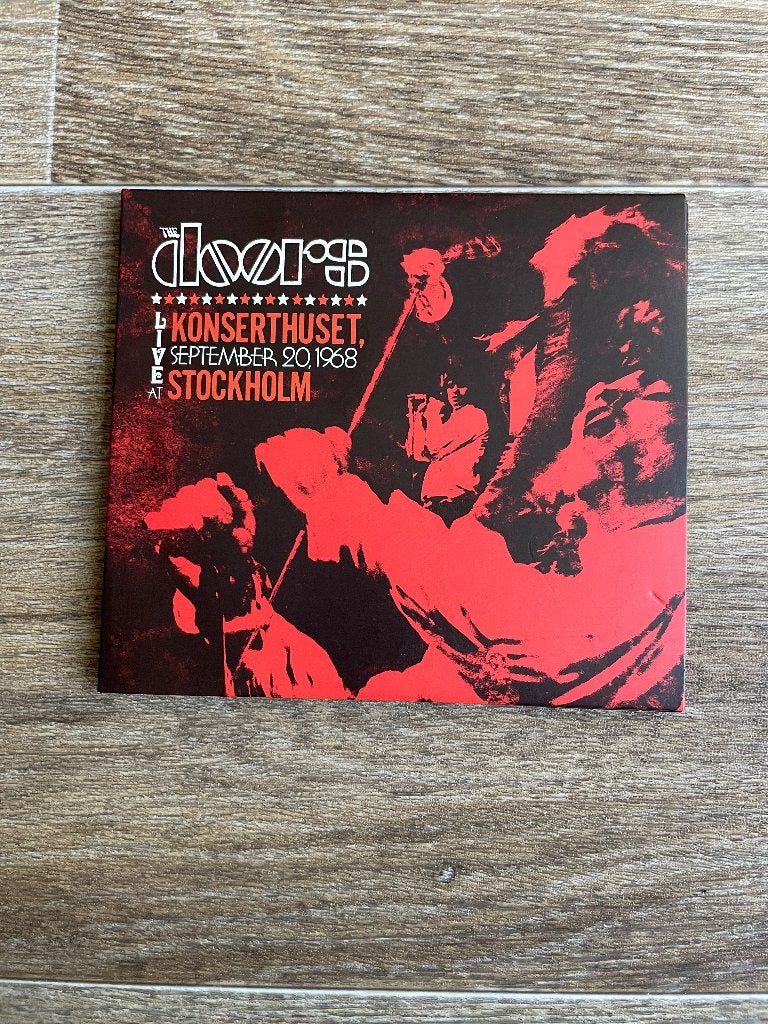 2 CD The Doors - Live Konserthuset Stockholm (1968), Cd's en Dvd's, Ophalen of Verzenden, Zo goed als nieuw, Poprock