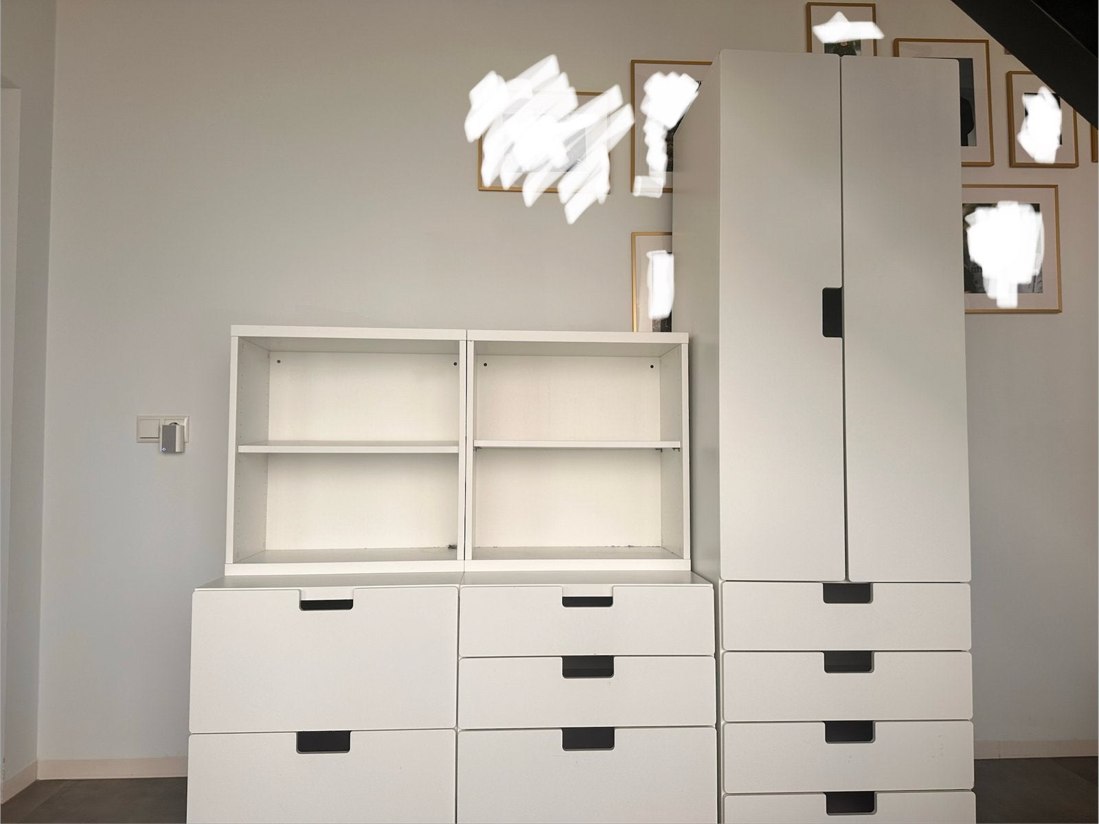 IKEA STUVA kastencombinatie wit – veel opbergruimte, Ophalen, Zo goed als nieuw, 25 tot 50 cm